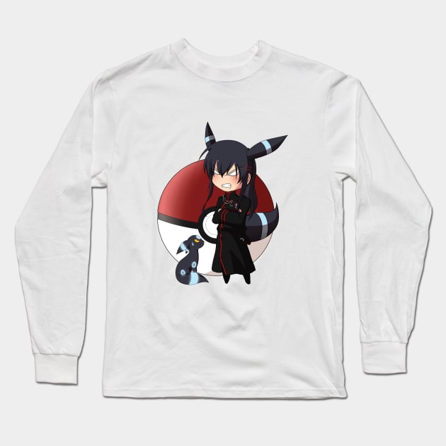 Kanda and shiny Fox Long Sleeve T-Shirt by Melikitsune